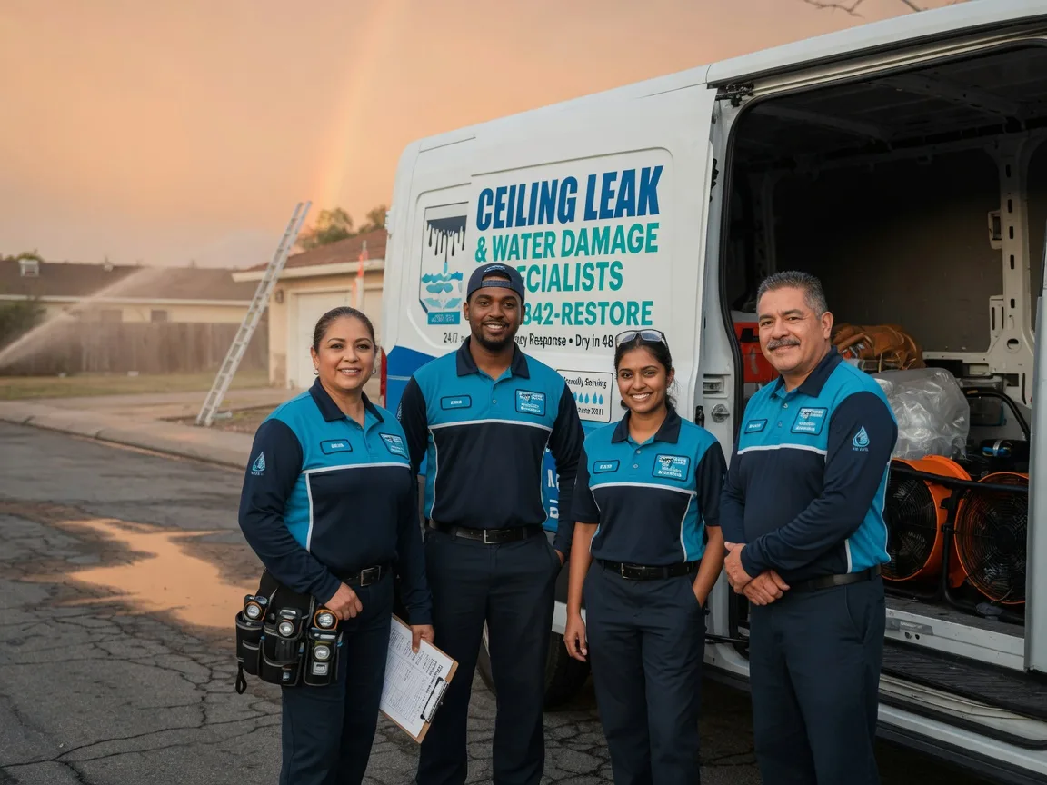Ceiling Leak Cleanup company in Walworth, WI